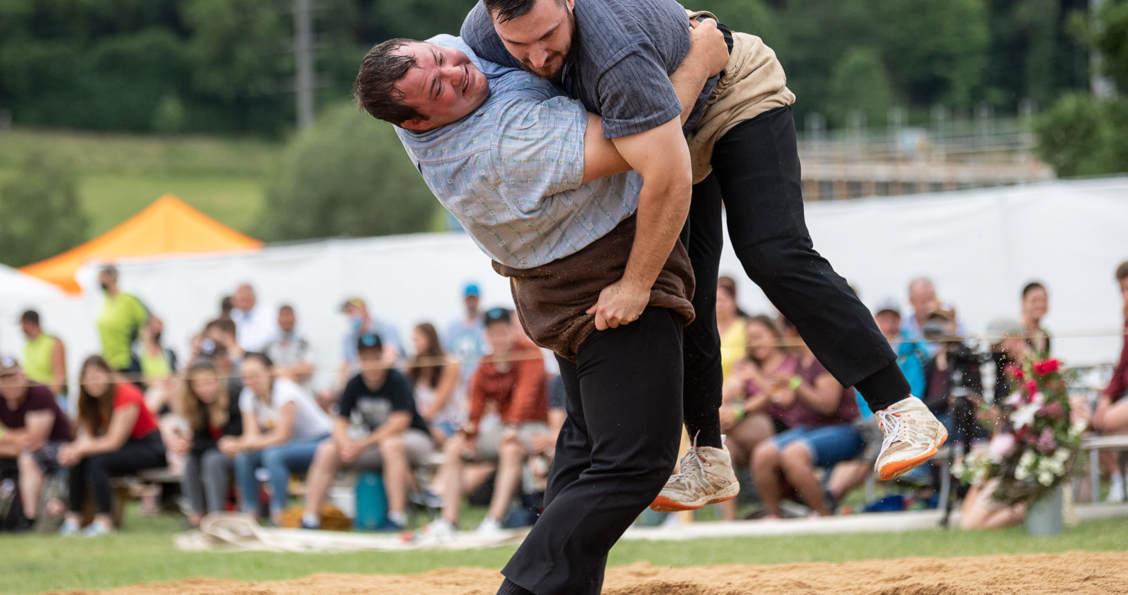 Thayngen, 20.6.21, Schwingen - Schaffhauser Kantonal.